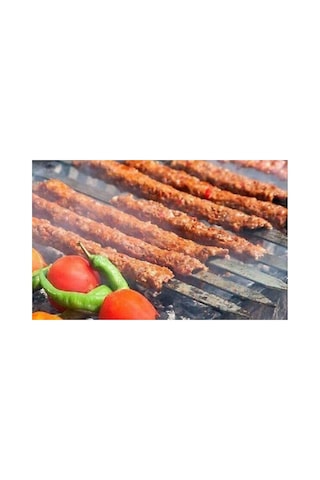 Netkonsantrasyon Adana Kebap Şiş Silme Demir 70cm Uzunluk 3mm Kalınlık 10 Adet