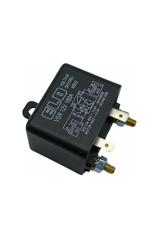 Elo 12V Akü Ayırıcı Vsr Röle 160 A Voltaja Duyarlı Su Geçirmez N11.1279