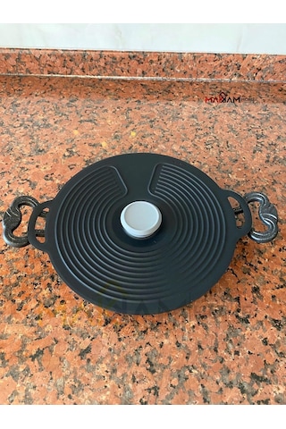 Silikon Tencere Kapağı, Tava Kapağı, Isı Koruyucu, Vakumlu Kapak, Muhafaza Kapağı Siyah, 20cm Çok Renkli