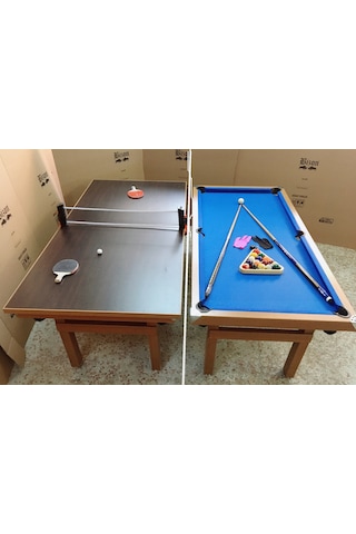 Bilardo Masası Yemek ve Masa Tenisi