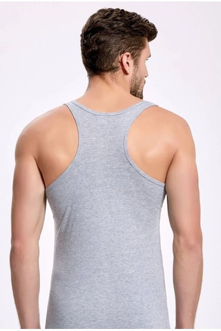Gri Sporcu Erkek Atlet 5 Adet 001