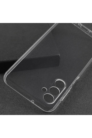 Samsung Galaxy Uyumlu A54 Kilif Lens Kamera Korumali Lüx Seffaf
