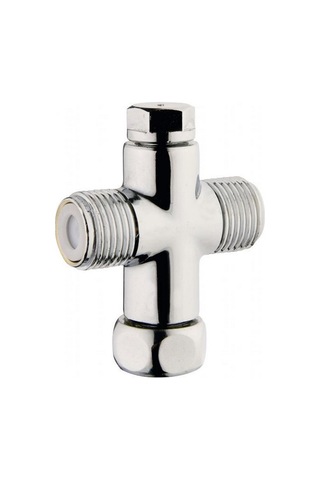 Pedallı Musluk/Pedallı Batarya Tek Pedal Çift Su Girişli