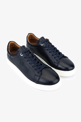 Valmenti Erkek Hakiki Deri Lacivert Sneakers & Spor Ayakkabı 04 4401 Erk Ayk Y26 Lacıvert