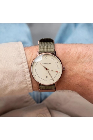 Sternglas Naos Xl S02-nx42-fı05 Otomatik Erkek Kol Saati Bronz