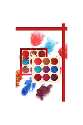 9 Renk Glitter Diamond Far Paleti - 2'li Set Diğer