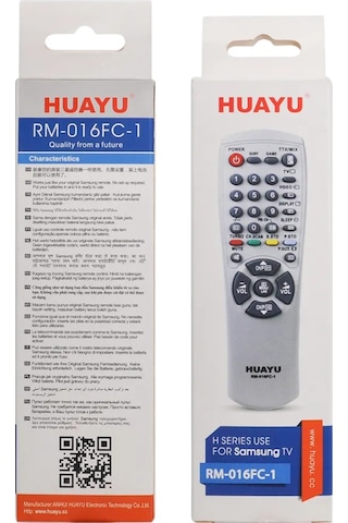 Huayu Rm-016fc-1 Samsung 00104h-00104k-00104n-00104m-10095u-10107n Lcd Led Tv Kumanda