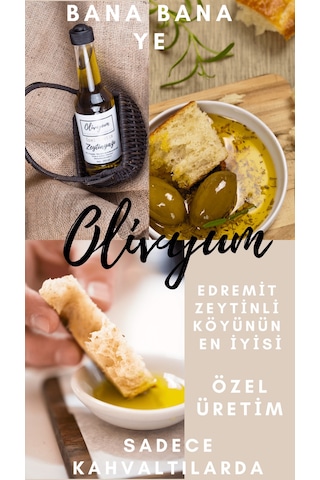 Olivyum İç ve Dış Ticaret Zeytinyağ 250 ML