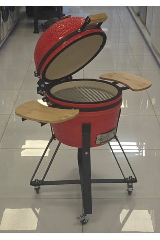 Chefden Pro 16 Seramik Kömürlü Barbekü Kırmızı