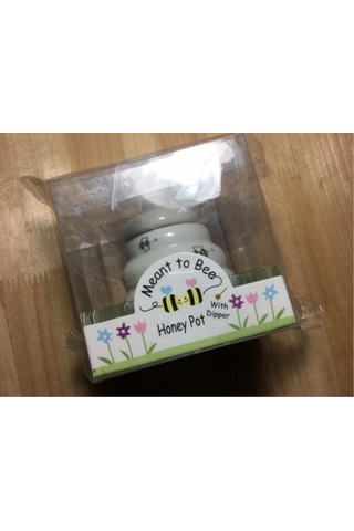 Bal Kaşıklı Seramik Kap Bnc Ap-10273 - Arıcılık