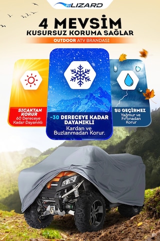Polaris Sportsman 500 Ho Uyumlu Su Geçirmez Atv Brandası