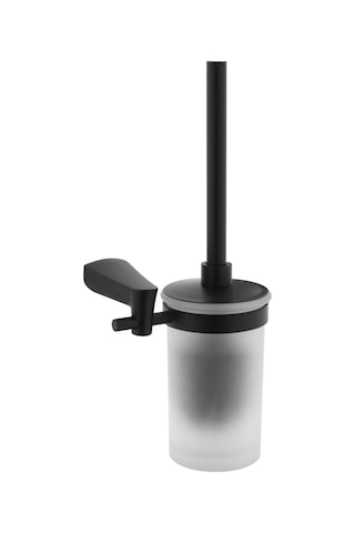 VitrA Base 800 Tuvalet Fırçalığı Mat Siyah A4408736