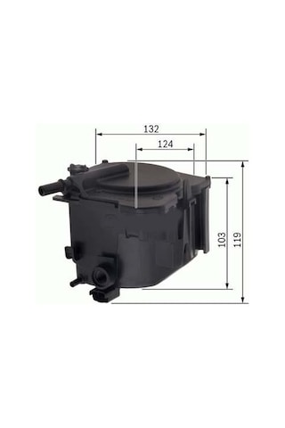 Yakıt Filtresi Partner-206-207-307-308-407-berlıngo-c2-c3-c4-c5-fıesta-focus-c-max-tepee 1.6hdı-228568