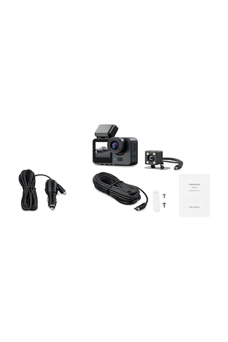 Provzen Fx-a232w Çift Kameralı Araç Kamerası Full Hd Ön + Arka Kamera, G-sensör, Gece Görüş, Döngüsel Kayıt