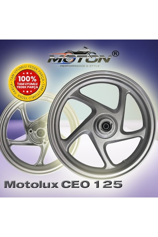 Motolux Ceo 125 Ön Jant 12 İnç Gri