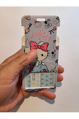 Hello Kitty Figür Anahtarlık Çanta Aksesuarı Ve Kartlık 2 Si Bir Arada - Model 1