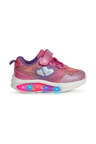 Buckhead Nina Kız Çocuk Işıklı Spor Ayakkabı - Pembe Buck3042-009 Pembe