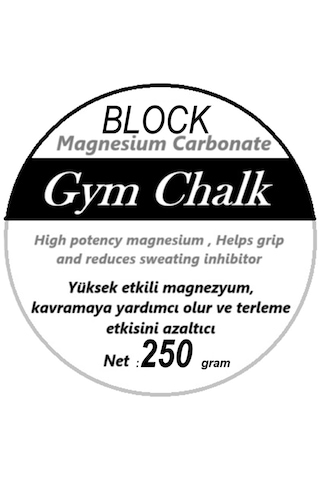 Gym Chalk Block 250 Gram Blok Magnezyum Karbonat Spor Ve Dağ Tırmanışı Beyaz