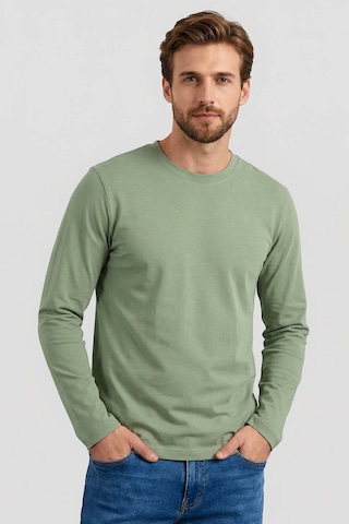 Tommy Life Kaktüs Standart Fit Basic O Yaka Erkek Sweatshirt - 87997 Camel
