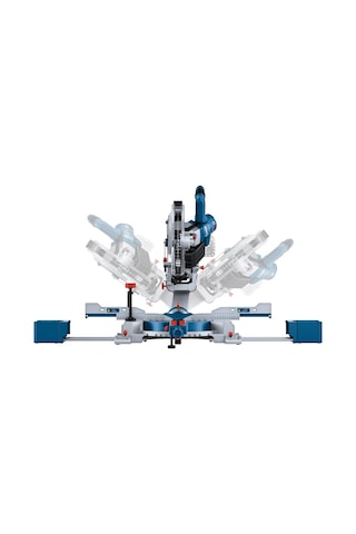 Bosch GCM 18V-254 D 1x8 Ah Procore 18v+ Akülü Gönye Kesme Bez Çantalı