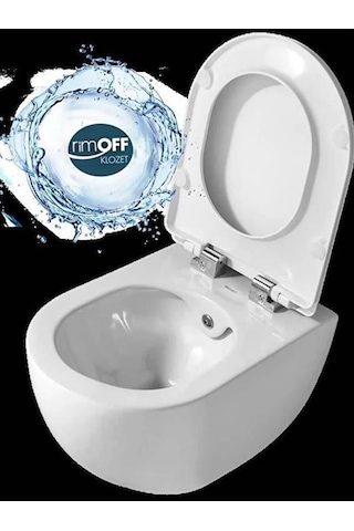 Creavit Free Rim-off Asma Klozet + Creavit Yavaş Kapanan Kapak