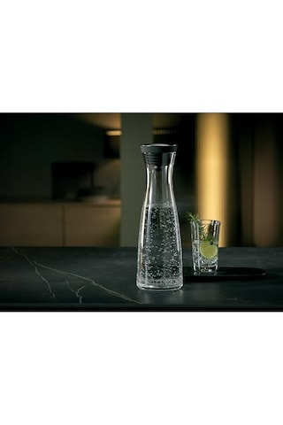 Cam Ahşap Saplı Su Karafı 1 Lt