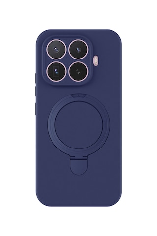 Newface - 214 - Xiaomi Mi 17t Pro Regal Magsafe Standlı Kapak - Concepta - - Lacivert