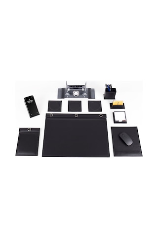 10 Parça Düğmeli Sümen Takımı - Gümüş Elit Kristal İsimlik Lüks Sümen Takımı