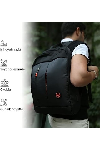 15mins Npo Citylife Notebook Sırt Çantası 12 Gri