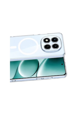 Mey İthalat Redmi Note 15 Pro 5g Combo Sert Şeffaf Magsafe Kapak - Şeffaf