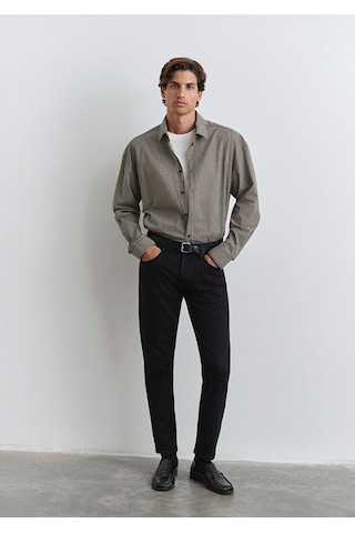 Mavi Mılan Classic Denim Yıkamalı Siyah Siyah Erkek Kot Pantolon M0081090642