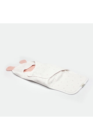 Bistyle Bloom White Organik Bel Destekli Kundak 75103 Ekru Gül Kurusu Ekru Çok Renkli Kurusu Ekru