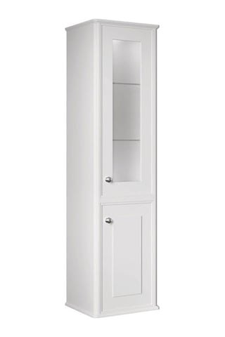 Kale Miro 42 Cm Mat Beyaz Boy Dolabı Sağ