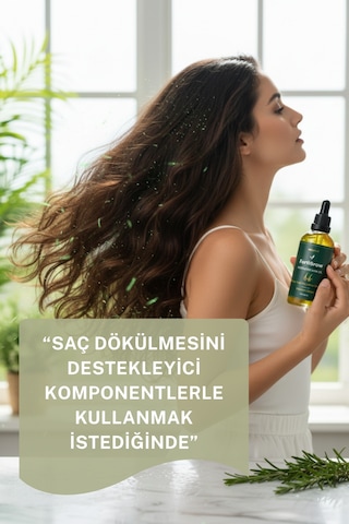 Fortigrow Dökülme Karşıtı & Canlandırıcı 100 Ml - Biberiye & Kafein Saç Bakım Yağı