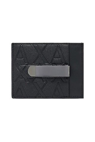 Armani Exchange Erkek Para Klipsili Ton Sür Ton Logolu Siyah Cüzdan Xm000880 Af12133-uc001 Siyah