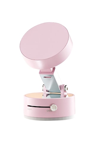 Hombey Çift Fonksiyonlu Manyetik Ve Vakum Emici Telefon Tutucu - Araç/masaüstü Kullanıma Uygun, Katlanabilir Ve Genişletilebilir - Sakura Pembe