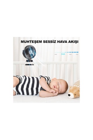 Robeve Plaj Ve Deniz Oyuncağı Klipsli Vantilatör Fan Mini Fan Mini Vantilatör Mini Klipsli Vantilatör Plaj Vantilatörü Şarjlı Vantilatör Şarjlı Fan Çocuk Vantilatörü 360 Derece Fan