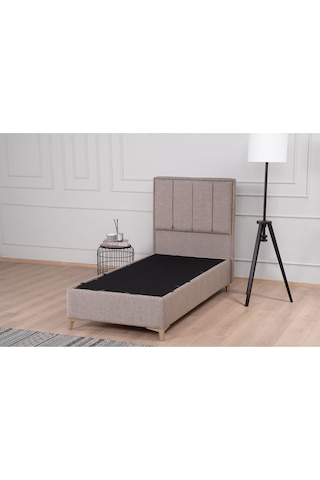 Kilim Mobilya Gold Therapy Sandıklı Baza Ve Başlık Seti Kahverengi ( Yatak Dahil Değildir ) 090x190 Kahverengi