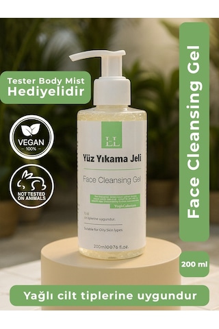 Yağlı Ve Akneye Eğilimli Ciltler İçin Arındırıcı Yüz Temizleme Jeli - %100 Vegan 200 Ml Yağlı Ve Akneye Eğilimli Ciltler İçin Arındırıcı Yüz Temizleme Jeli - %100 Vegan 200 Ml