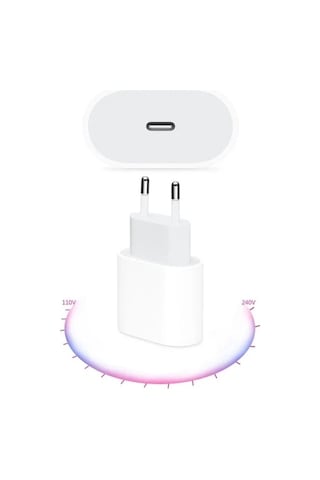 Şarj Aleti 25w Çift Usb-c Hızlı Şarz Cihazı 5468