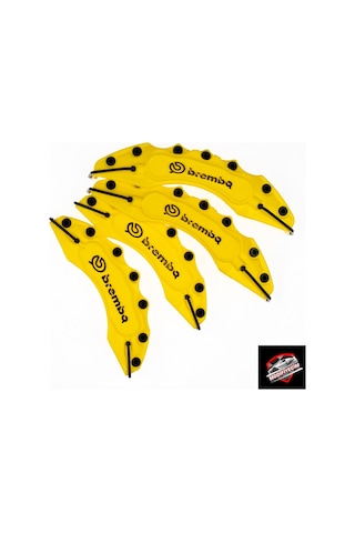 Sarı Brembo Üstü Baskılı Kaliper Kapağı 4'Lü Set