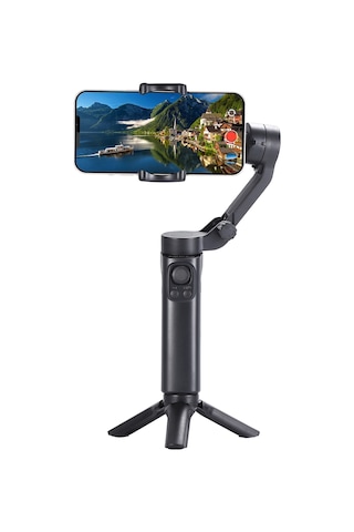 Cbtx F5plus Üç Eksenli Gimbal Sabitleyici Video Kayıt Vlog'u Uyumlu Gımbal Uygulama Olmadan