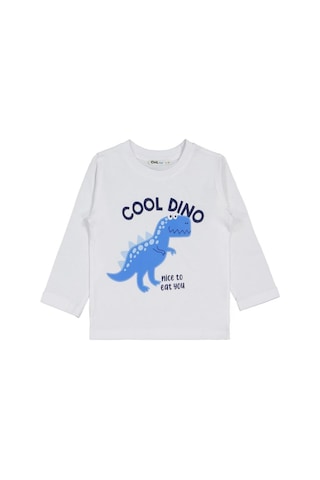 Civil Boys Cool Dino Baskılı 3'lü Set 2-4 Yaş Sweatshirt Çok Renkli