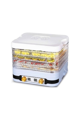 Dalle Dijital Göstergeli Otomatik Kurutma Fırını 5 Katmanlı