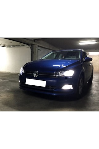 Volkswagen Polo 7 Led Xenon Sis Farı Ampulü H8 6000k Beyaz Işık