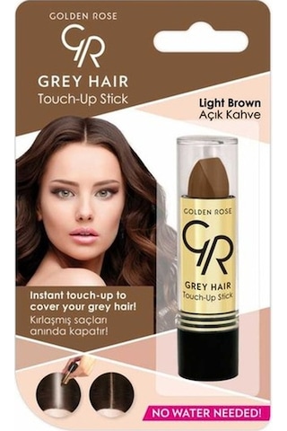 Golden Rose Gray Hair Beyaz Kapatıcı Saç Ruju 06 Açık Kahve Golden Rose Gray Hair Beyaz Kapatıcı Saç Ruju 06 Açık Kahve