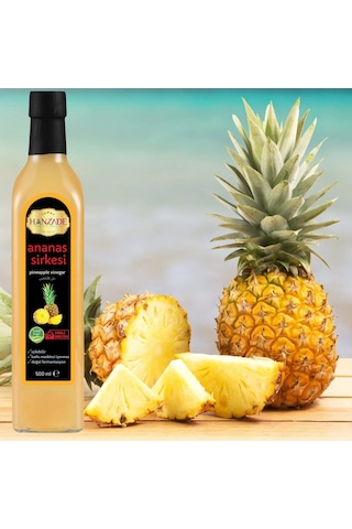 Hanzade Bitkisel Ananas Sirkesi 3 x 500 ML