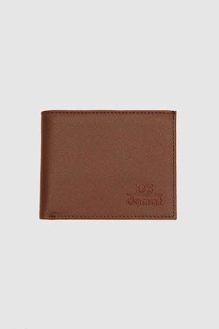 Ds Damat Taba Kutulu Hakiki Deri Cüzdan 2H1119ST134 Taba