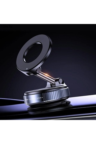 Singree 360 Dönen Manyetik Araç Telefon Tutucu - Ev & Araç Kullanımı Siyah