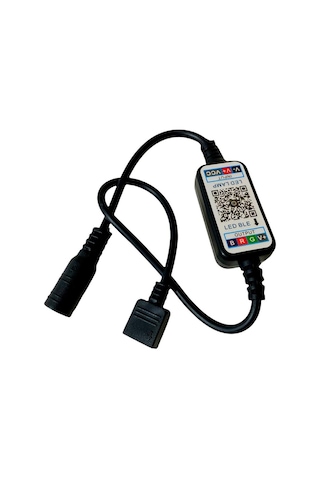 Bluetooth Cep Telefonundan Rgb Şerit Led Kontrol Modülü 6A 5-24V (545070131)